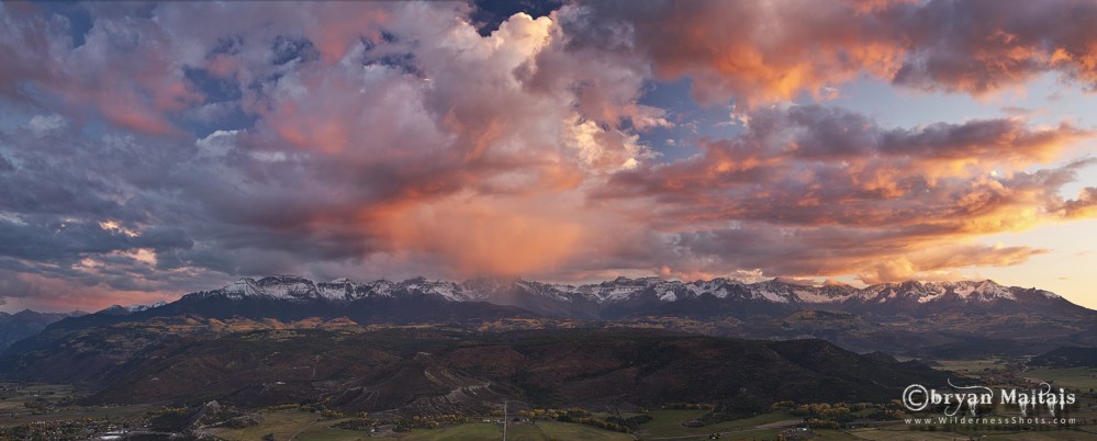 Above Dallas Divide Colorado Pano
