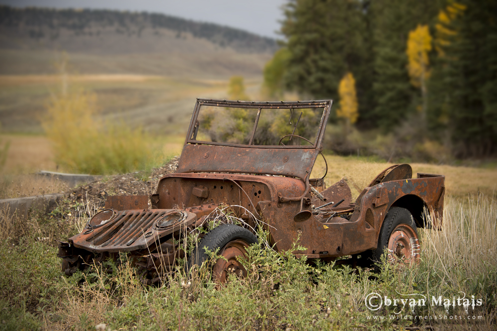 Old Junker Willys Jeep