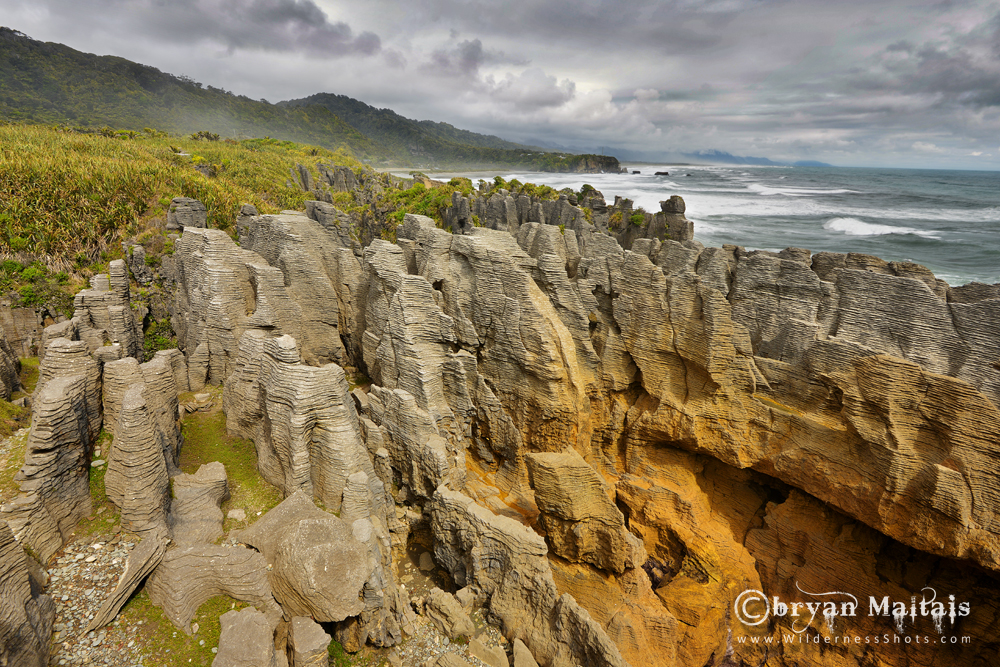 Punakaiki Pancake Rocks, New Zealand