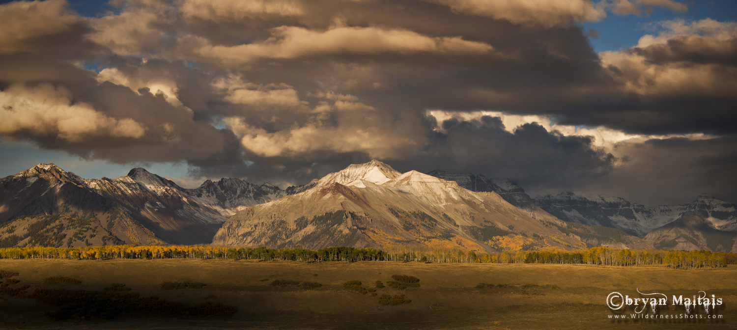 San Juan Mountains Panoramic, Colorado