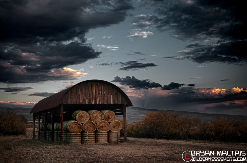 It's a common question...can hay barns be haunted? Yes.  