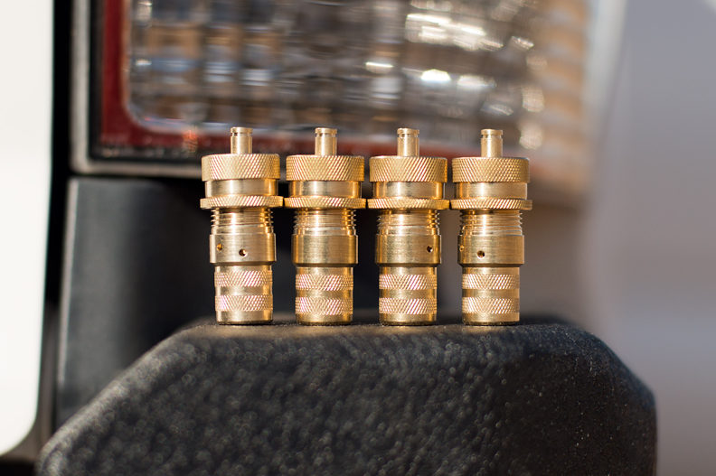 brass tire deflators