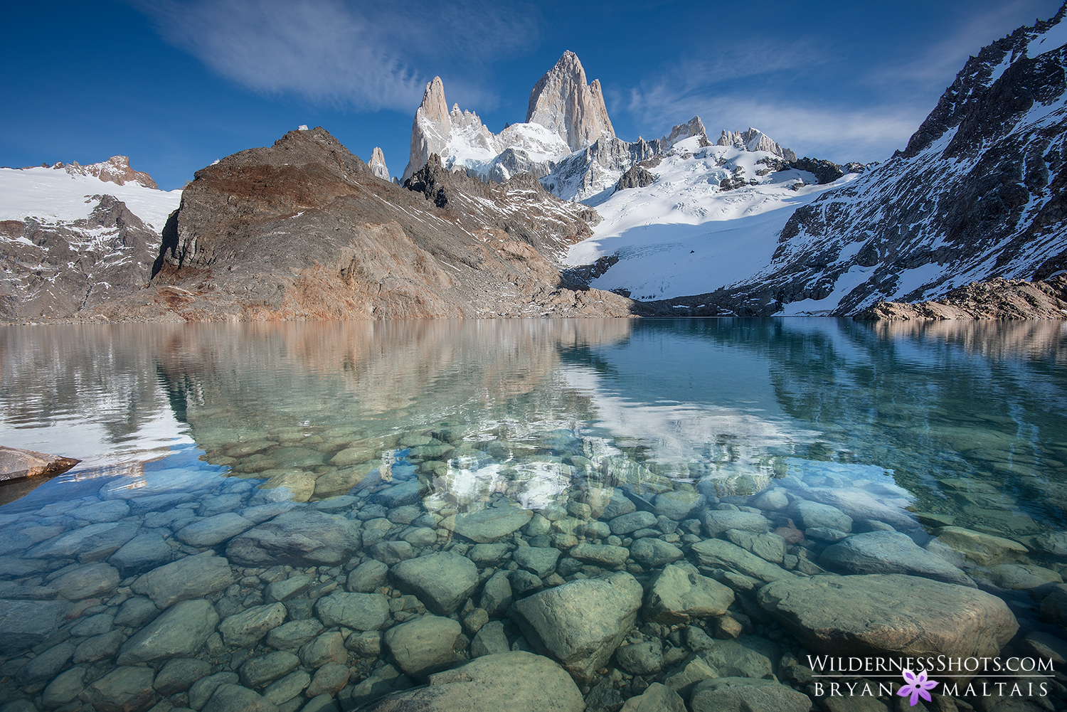 Lago de Los Tres Argentina Patagonia