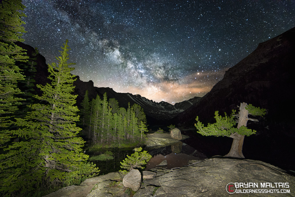 Rocky Mountain National Park Colorado Milky Way
