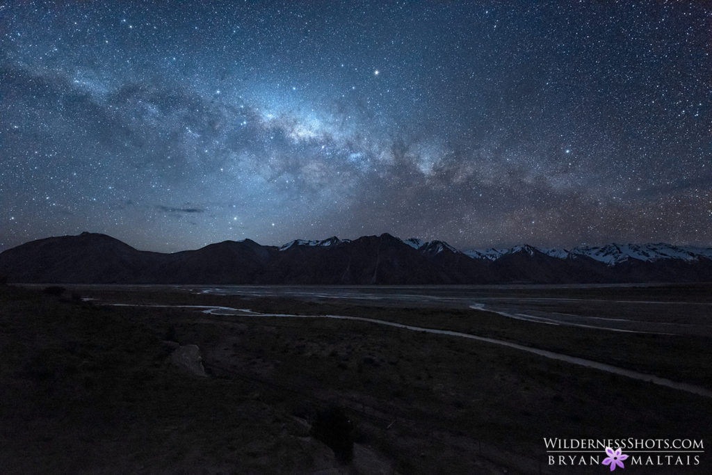 tekapo milky way new zealand photos