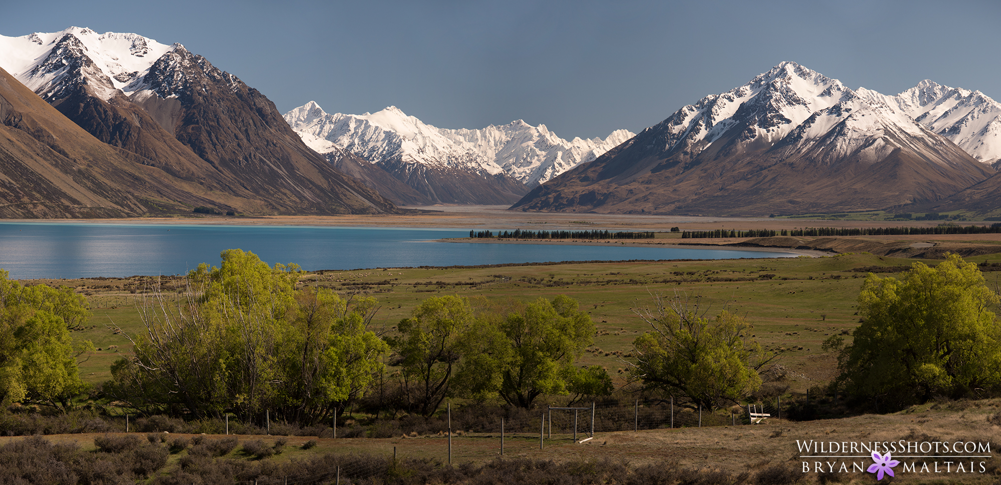 Lake Tekapo Panoramic New Zealand Landscape Photography