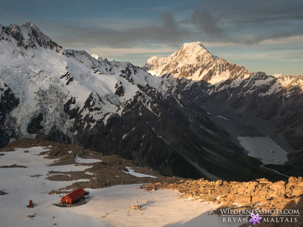 Mt. Cook and Mueller Hut, New Zealand Photography