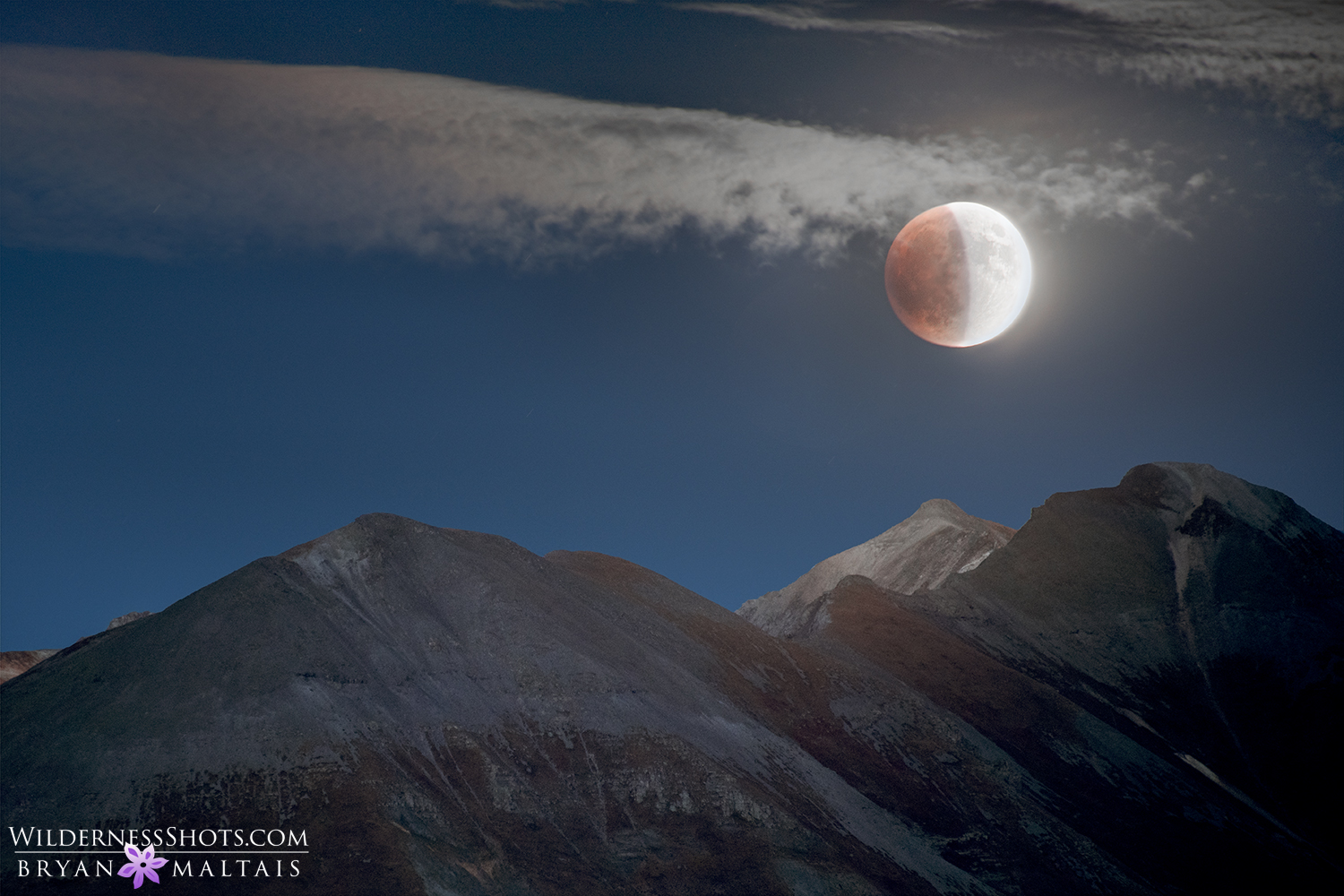 Blood Moon Eclipse Nature Photography and Colorado Photo Prints