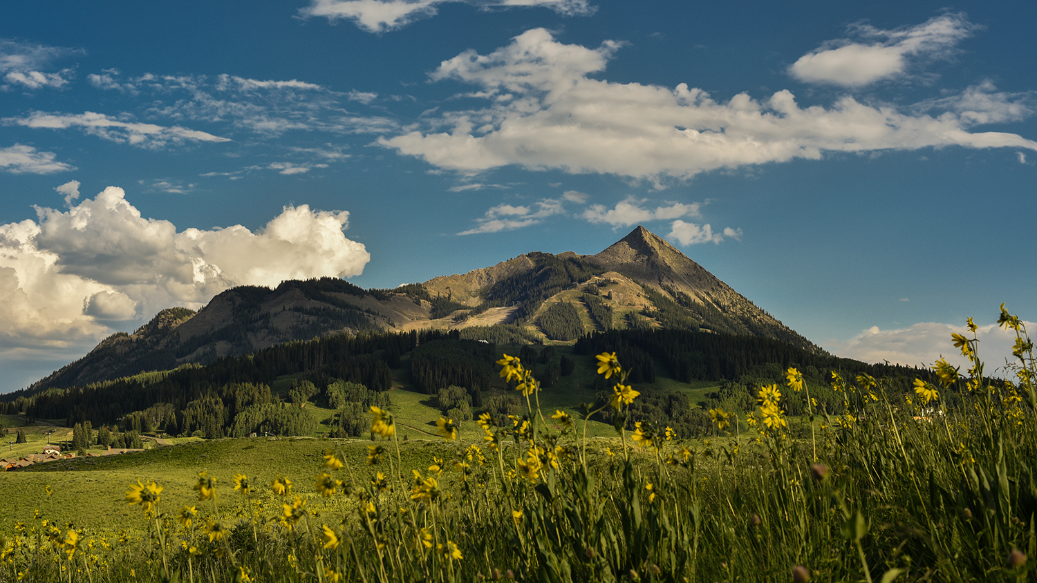 crested butte colorado 4k timelapse