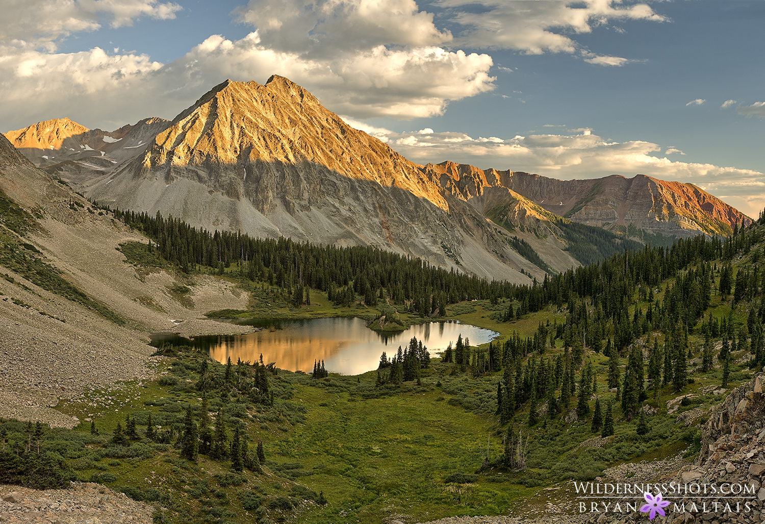 Elk Mountains Sunset Colorado Photos