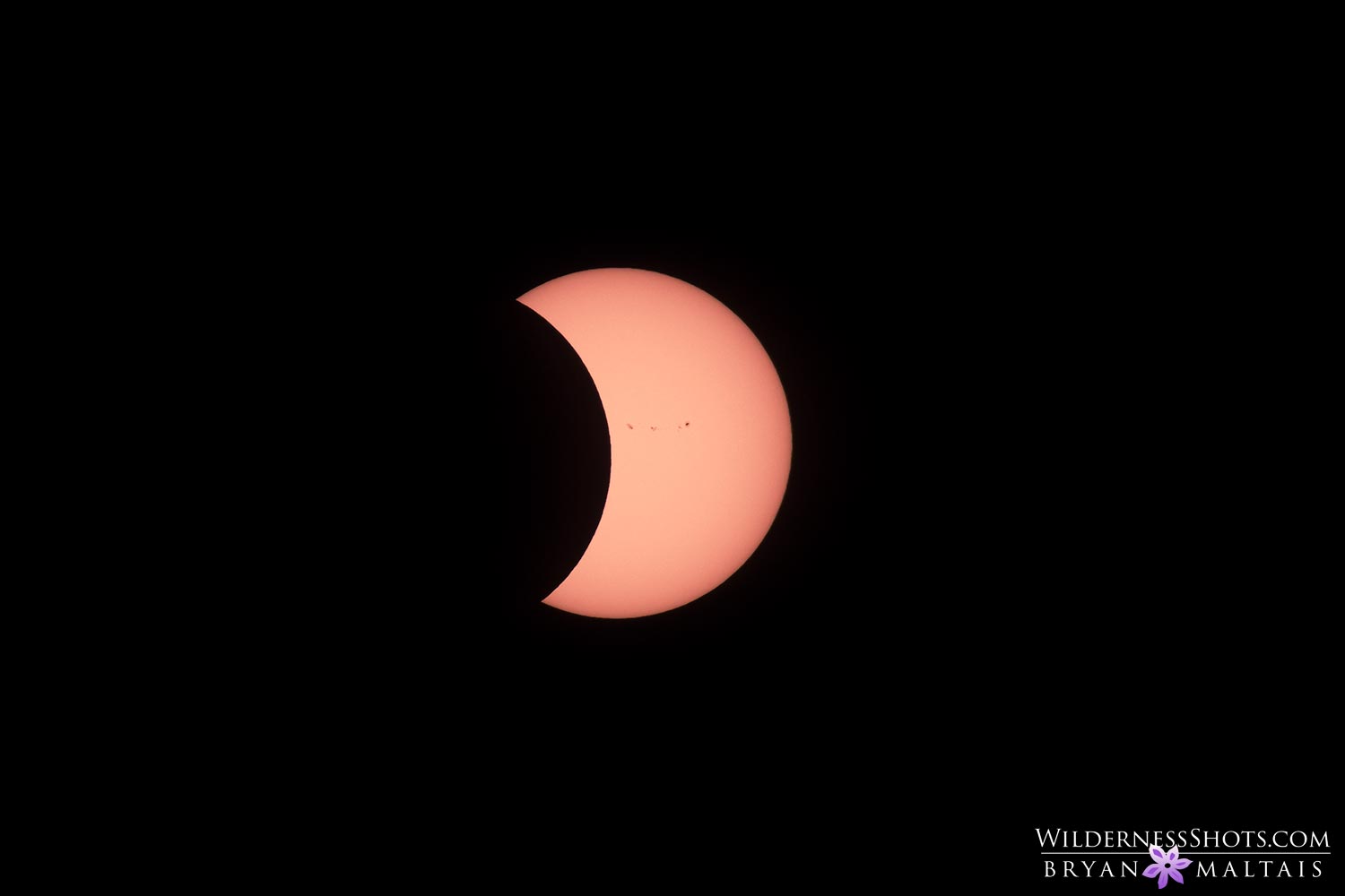 solar eclipse sun spots