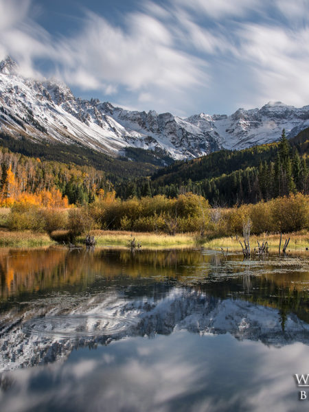 Mt Sneffels Reflection Colorado