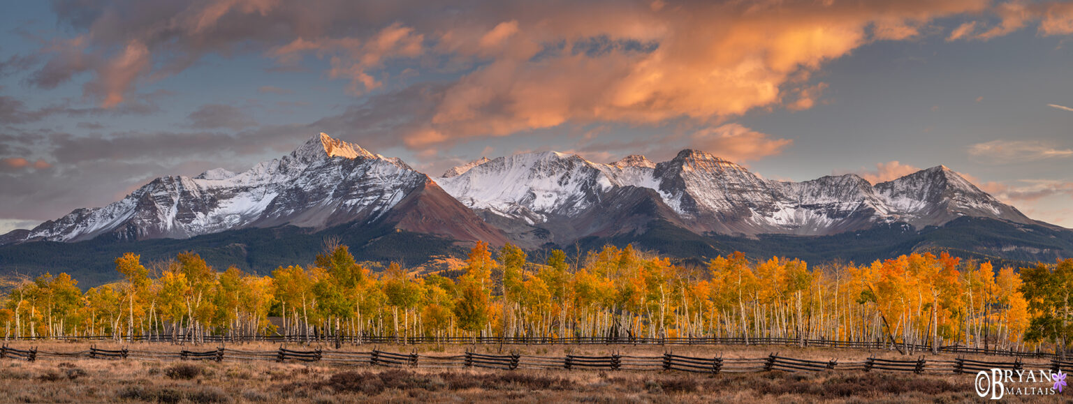 Panoramic Landscape Photos, Large Prints of Colorado Rocky Mountains