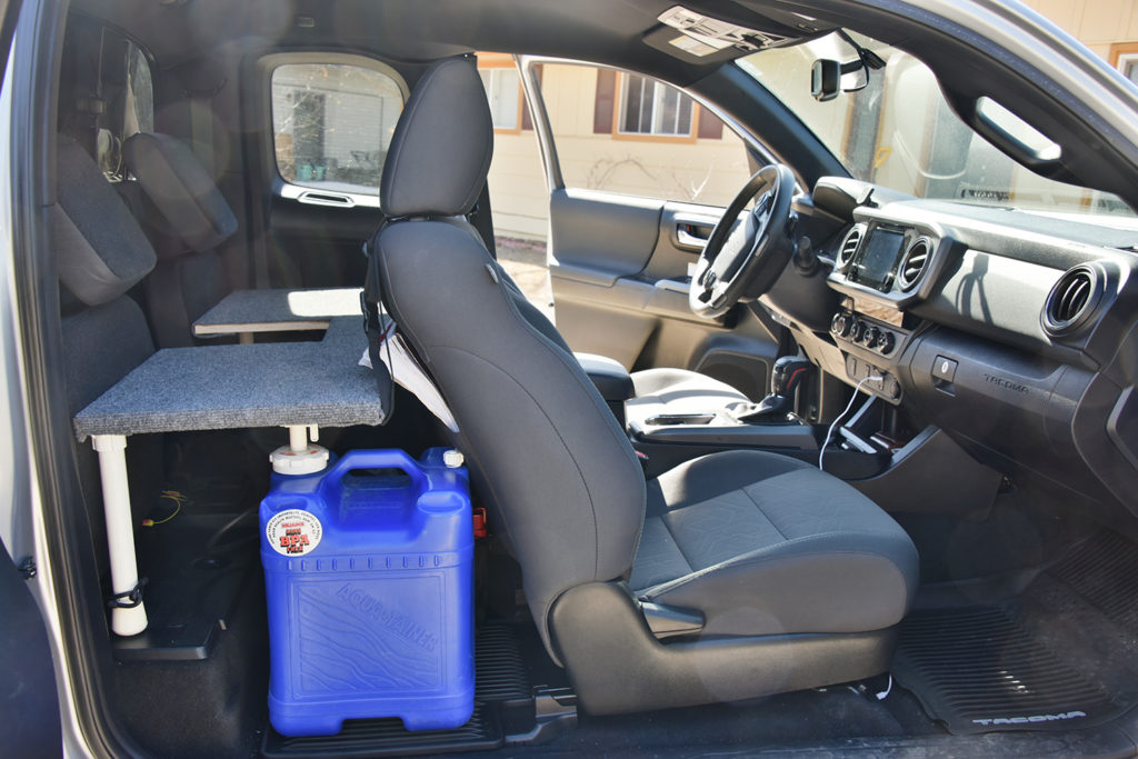 cargo deck toyota tacoma overlander build