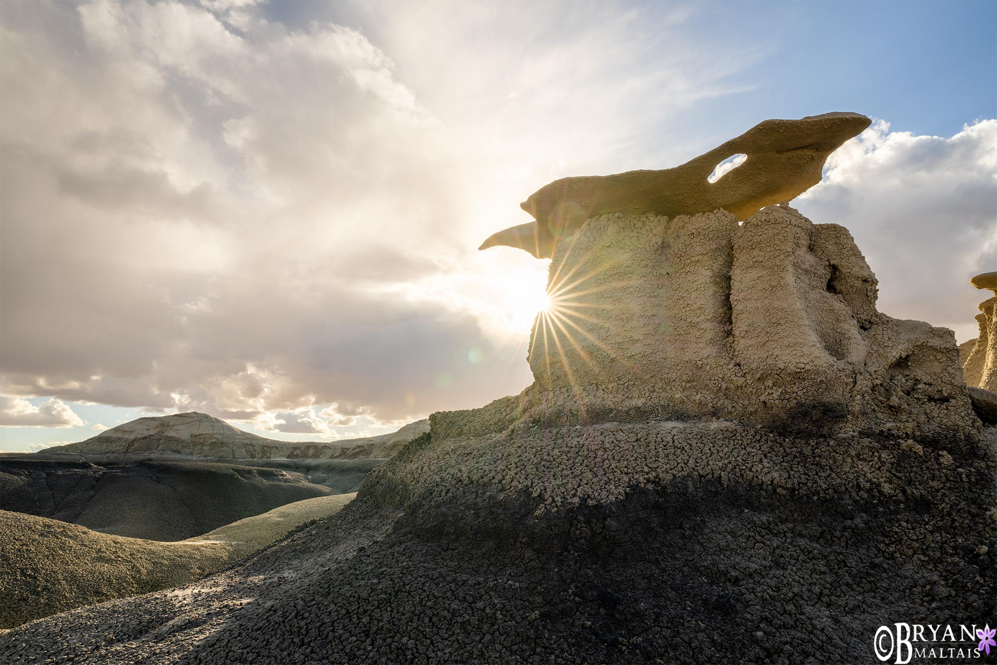 Bisti Badlands Manta Ray Photo Prints