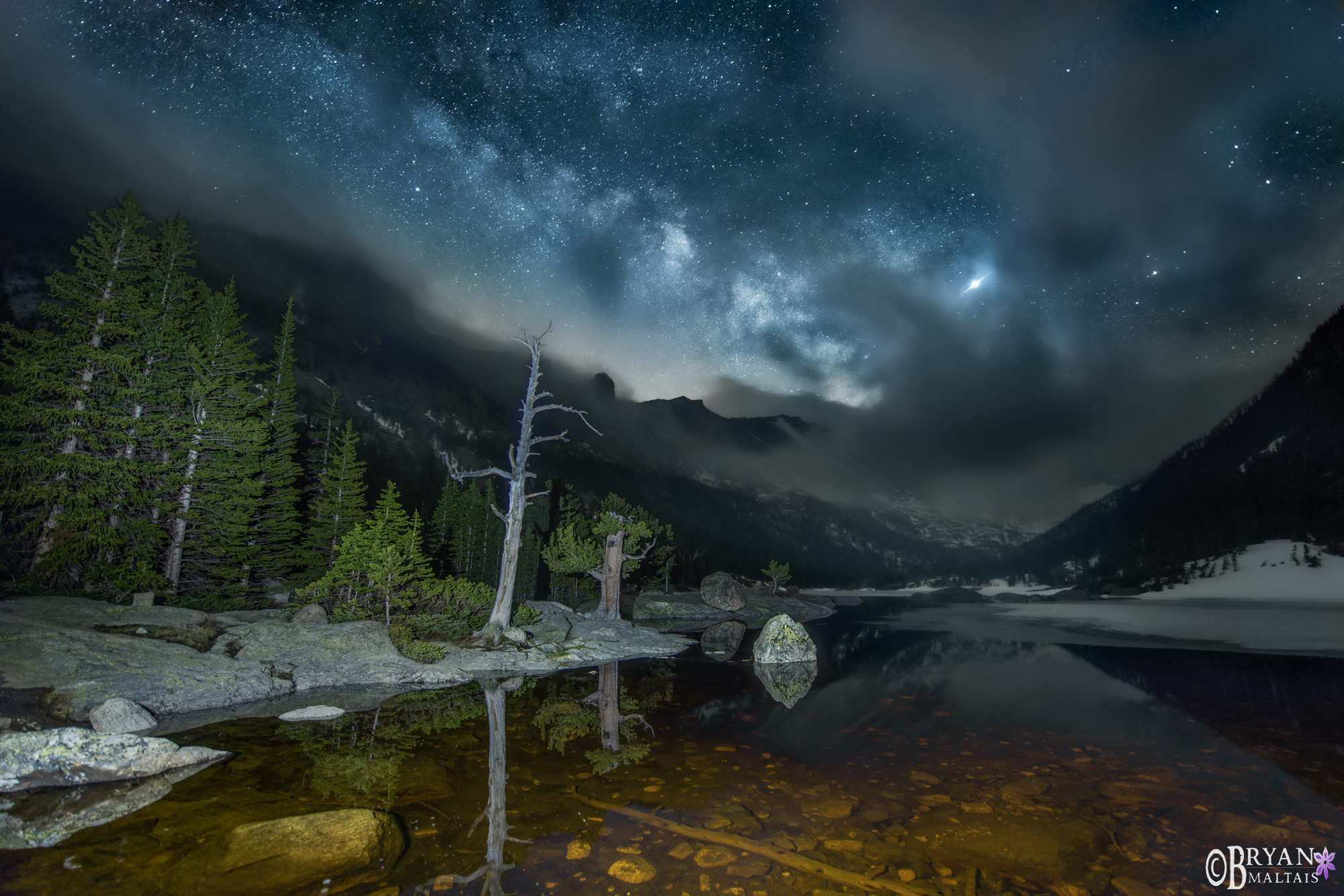RMNP Milky Way Colorado Landscape Photos