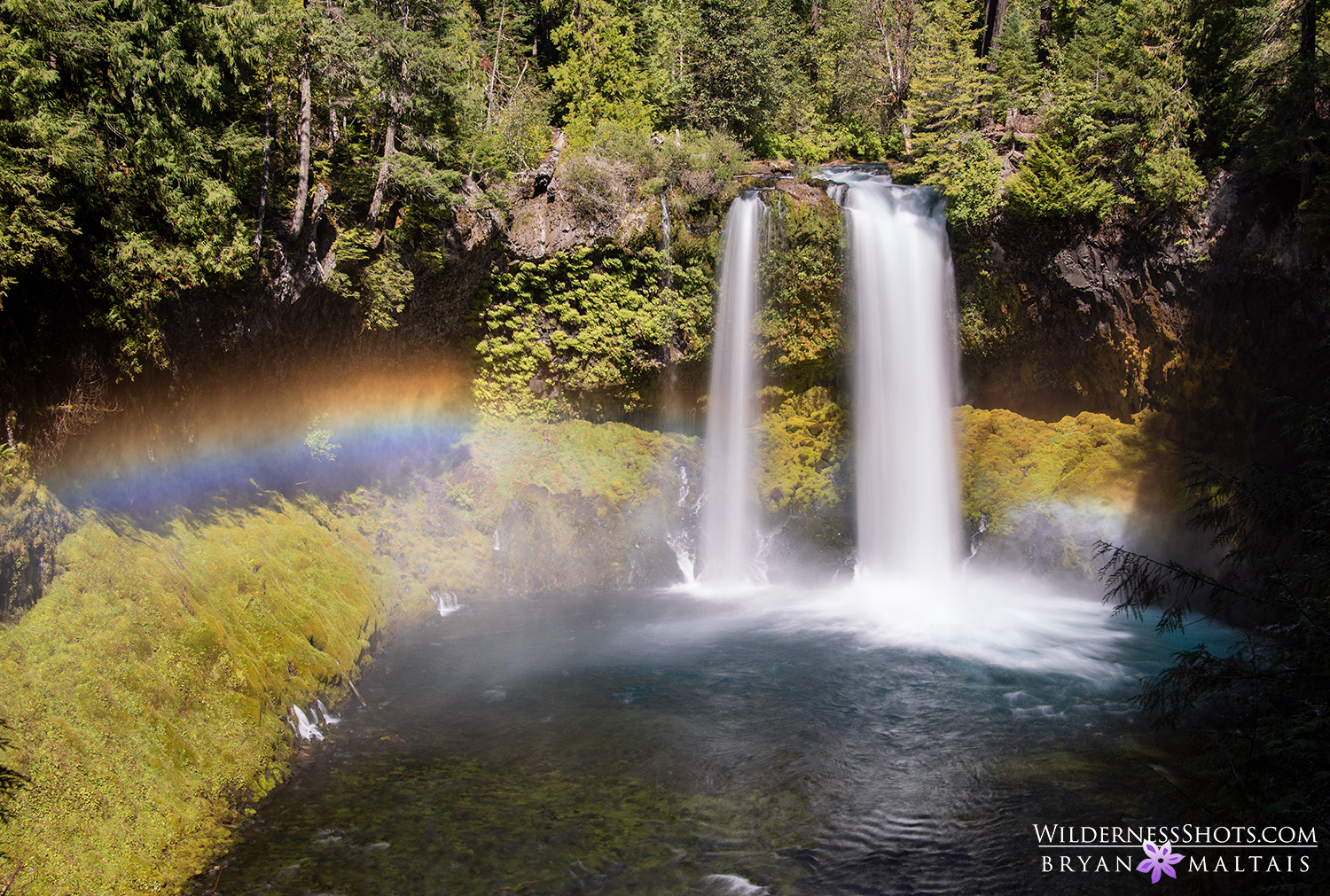 Koosah Falls Oregon Landscape Photography