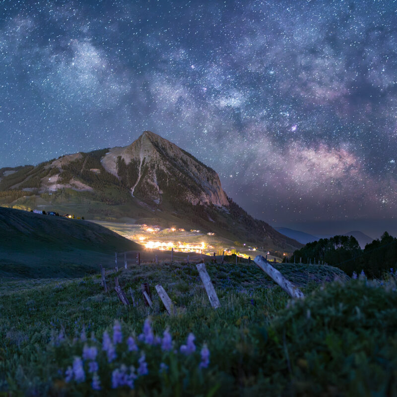 Crested Butte Milky Way Colorado Photos