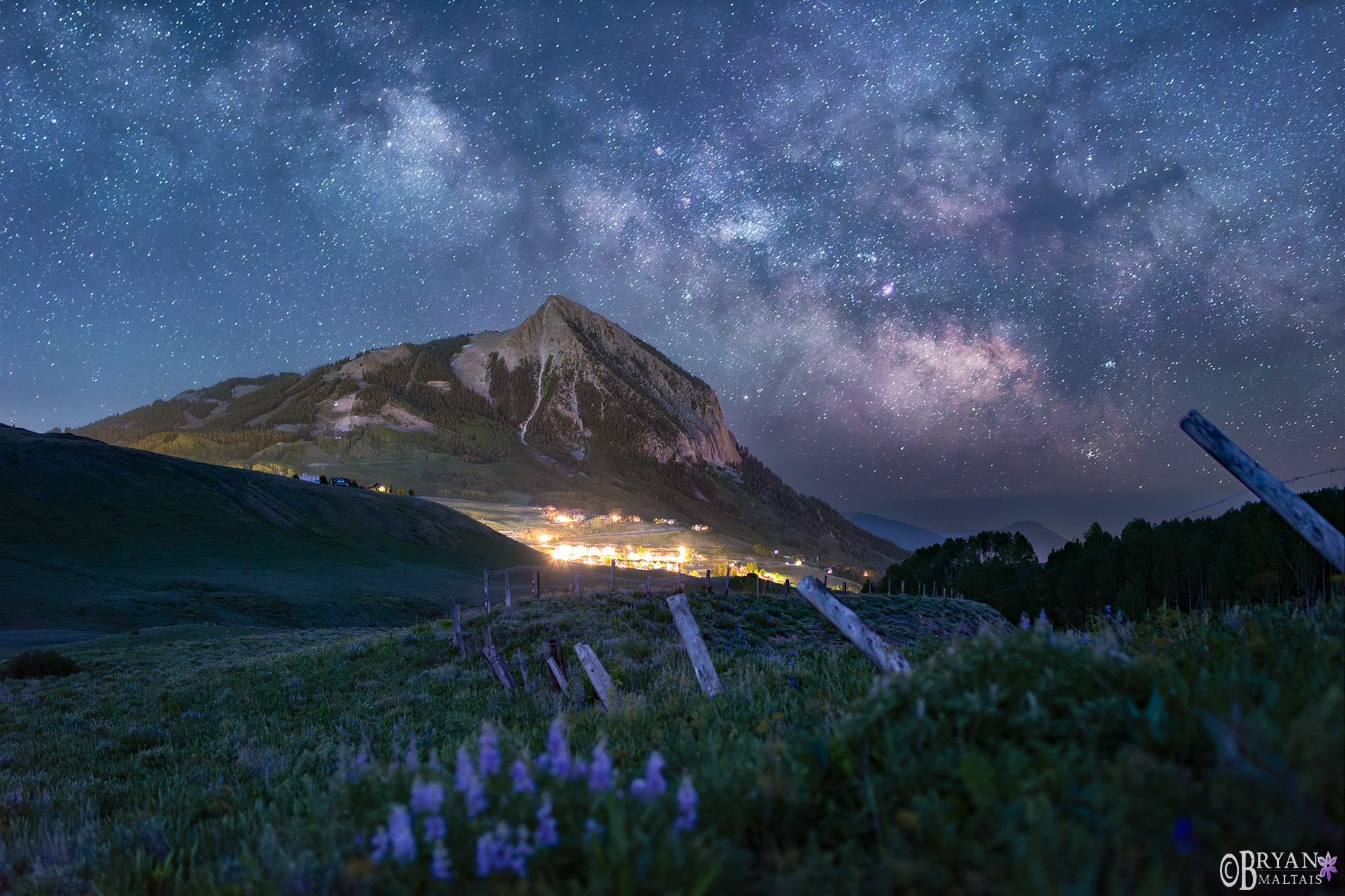 Crested Butte Milky Way Colorado Photos