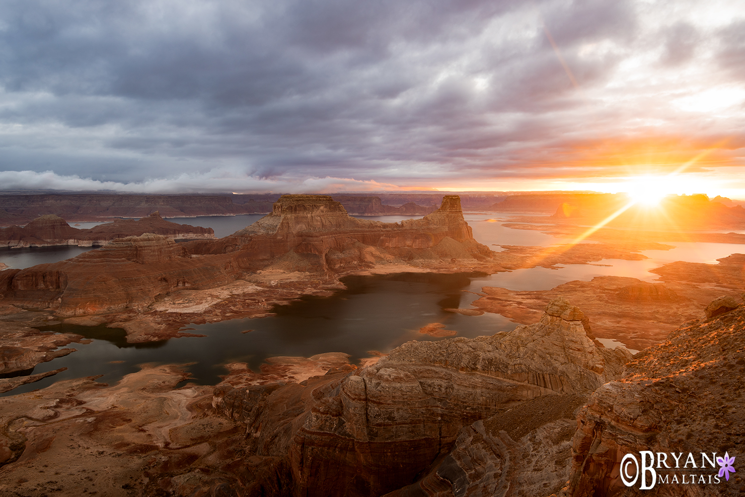 Alstrom Point Sunrise Utah Landscape Photos