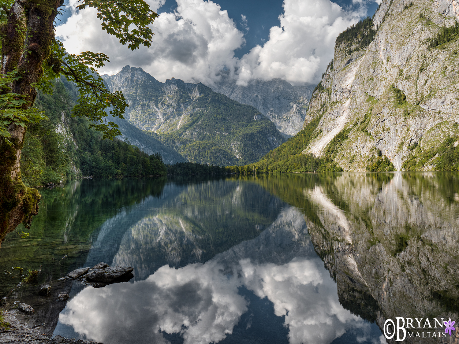 Obersee-Konigssee-Reflection