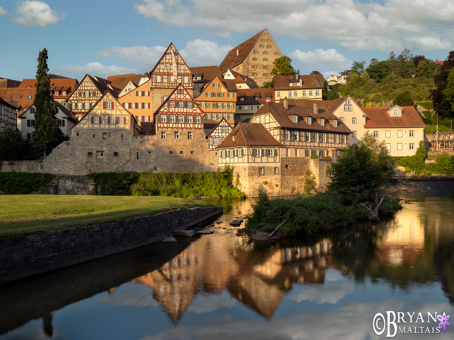 Schwäbisch Hall refelction