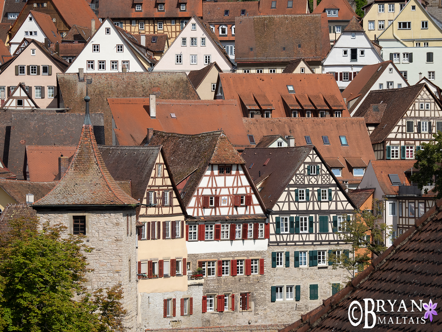 Schwäbisch Hall-roofs-fachwerk