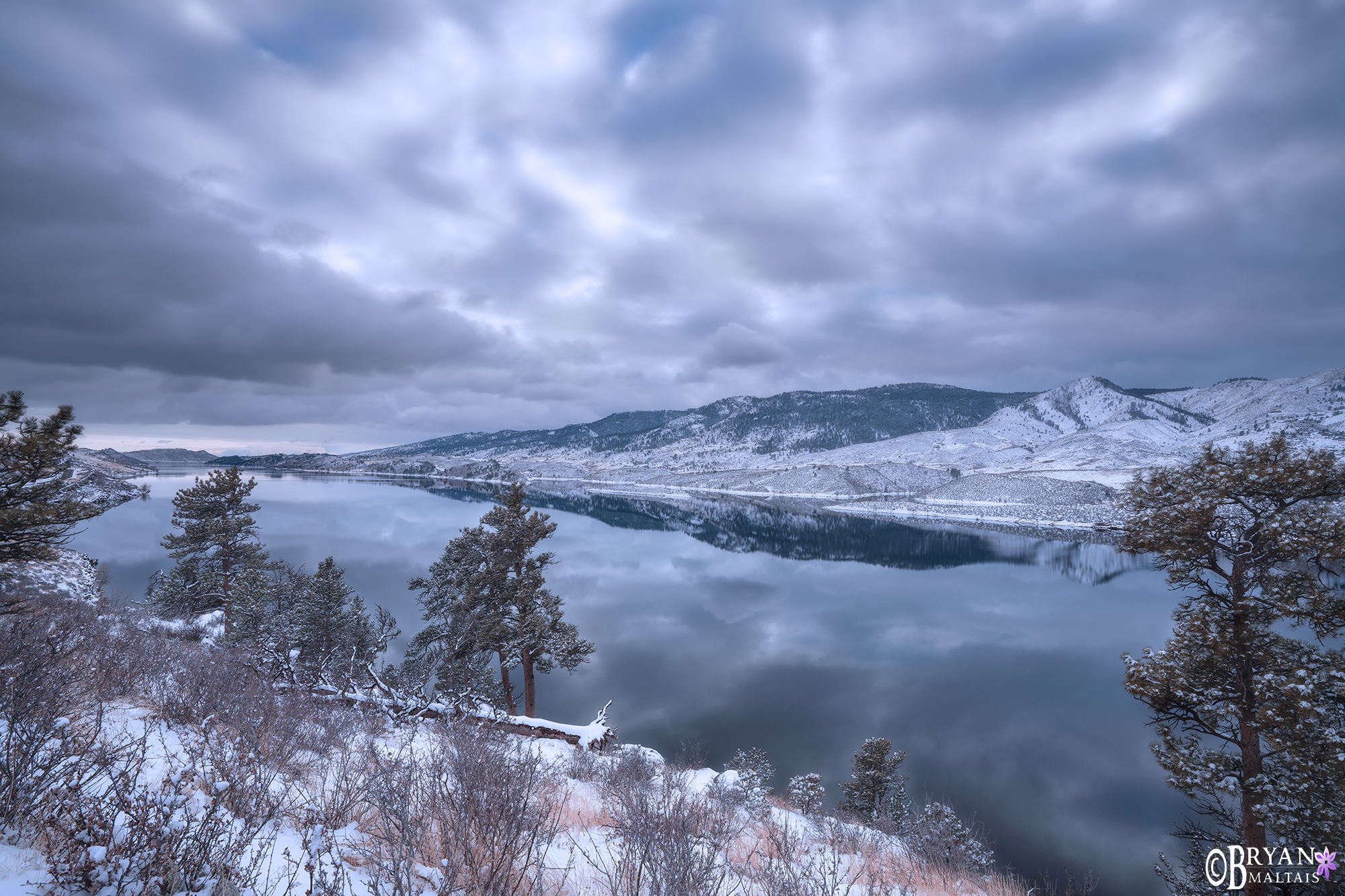 horsetooth reservoir winter 1-25-22