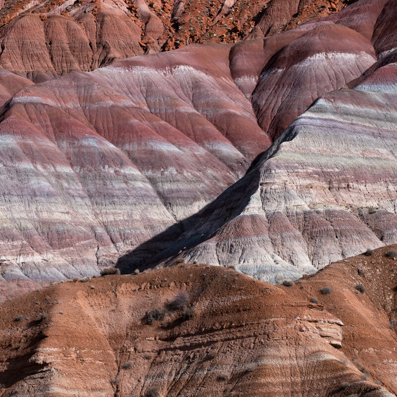 rainbow cliffs escalante grand staircase utah
