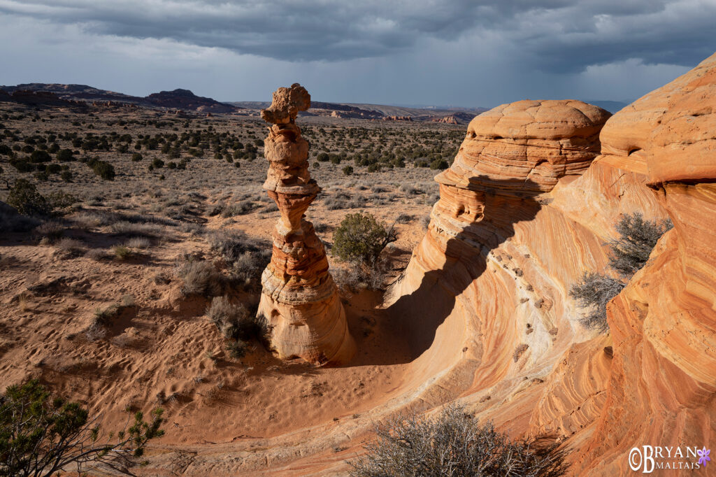 sandstone pillar arizona