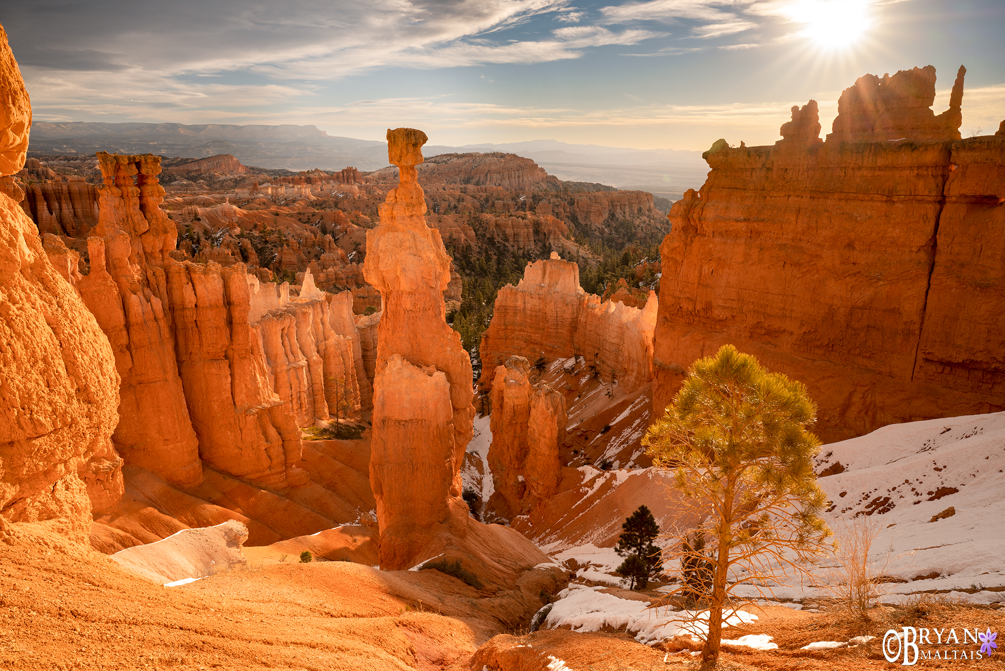 thors hammer sunrise bryce canyon national park