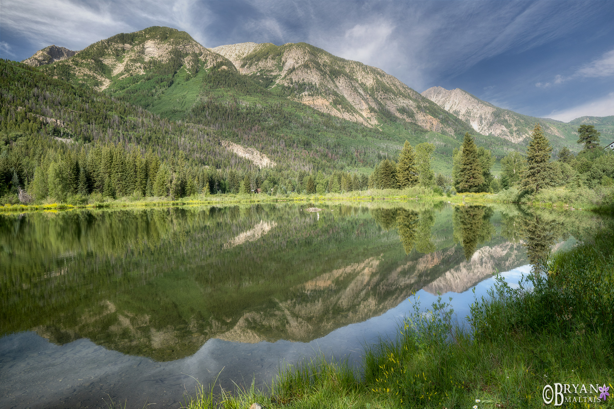 Beaver Lake Summer Marble Colorado