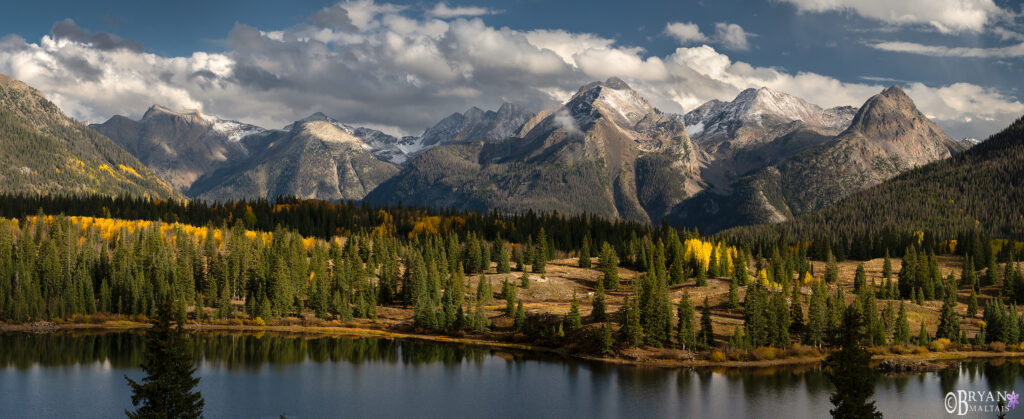 Grenadiers Molas Lake Colorado Panoramic Landscape Photos