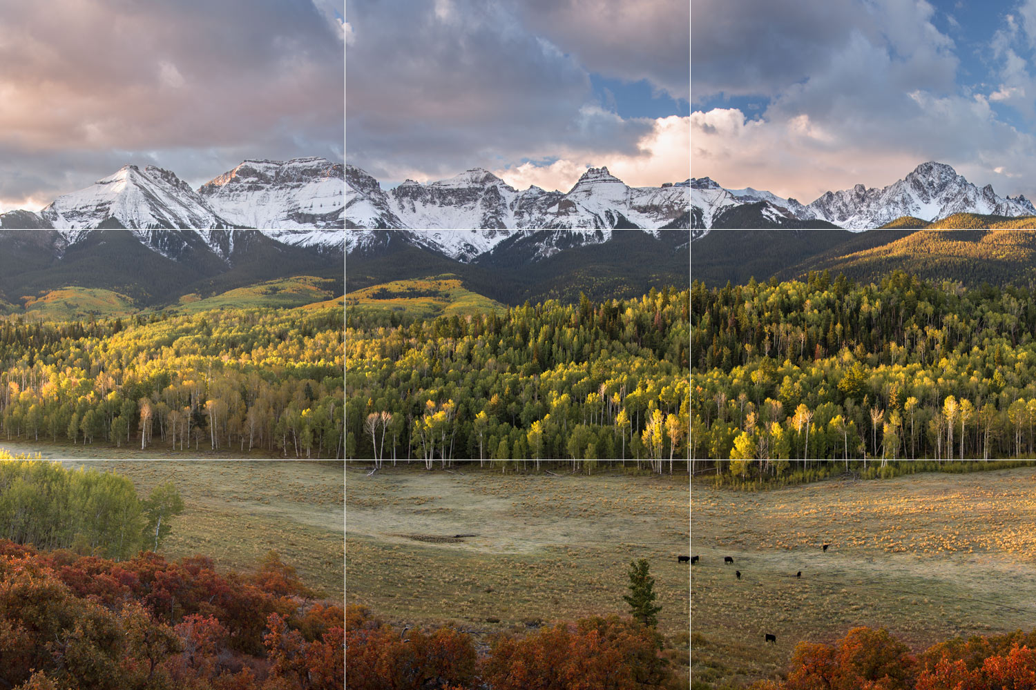 landscape photography rule of thirds