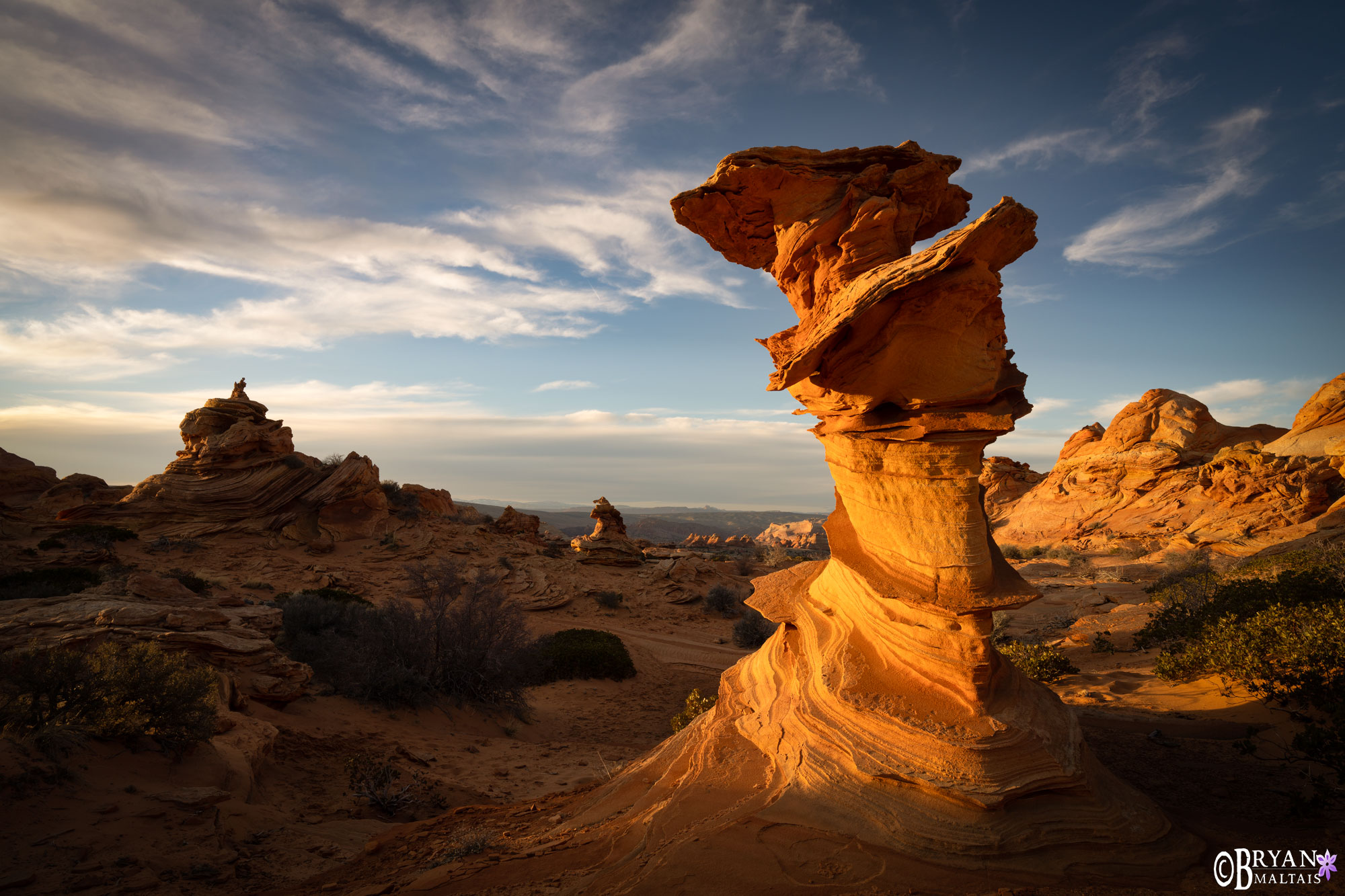 Control Tower South Coyote Buttes AZ photo print