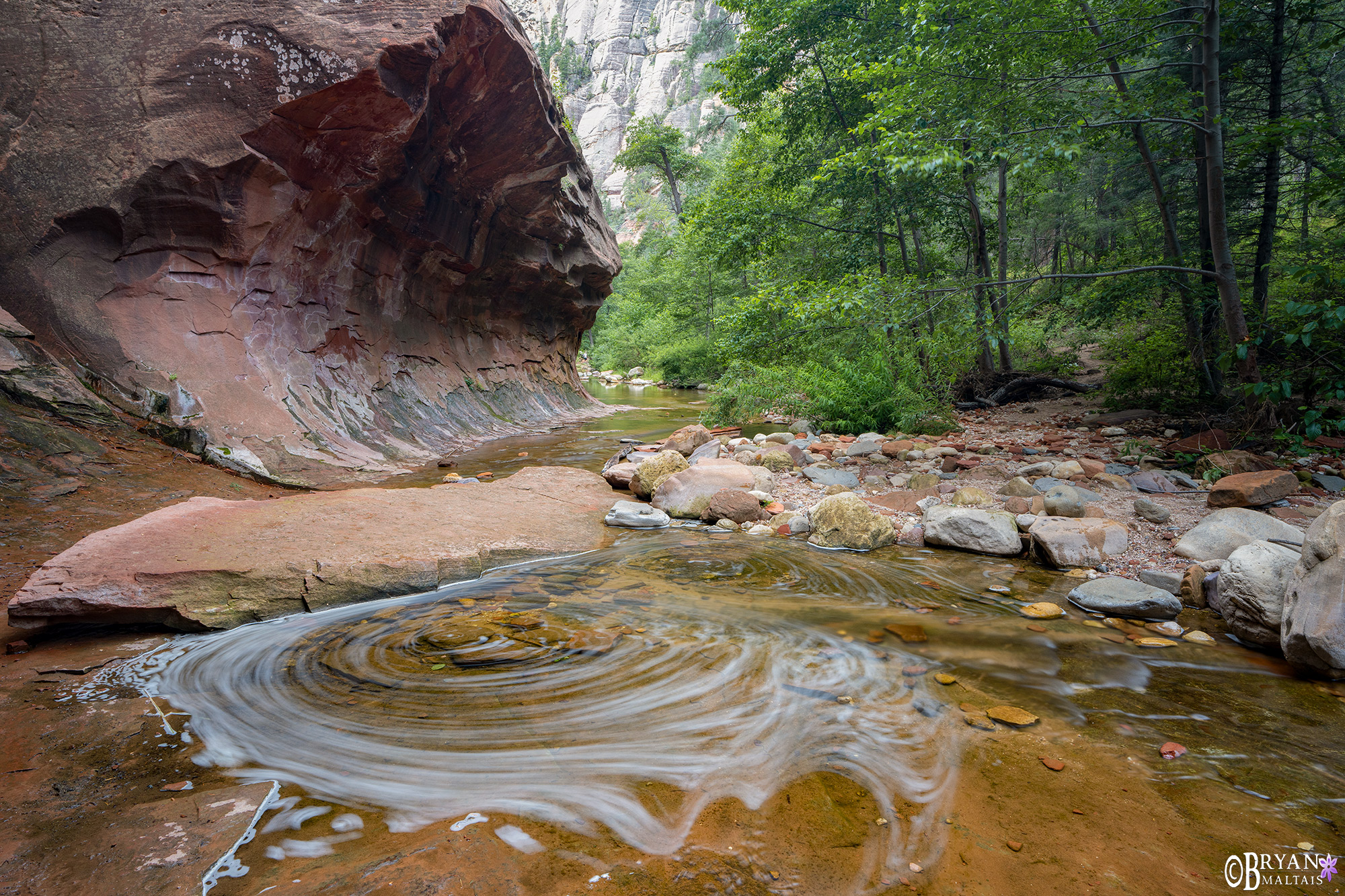 Oak Creek Canyon Subway Sedona Arizona Photo Print