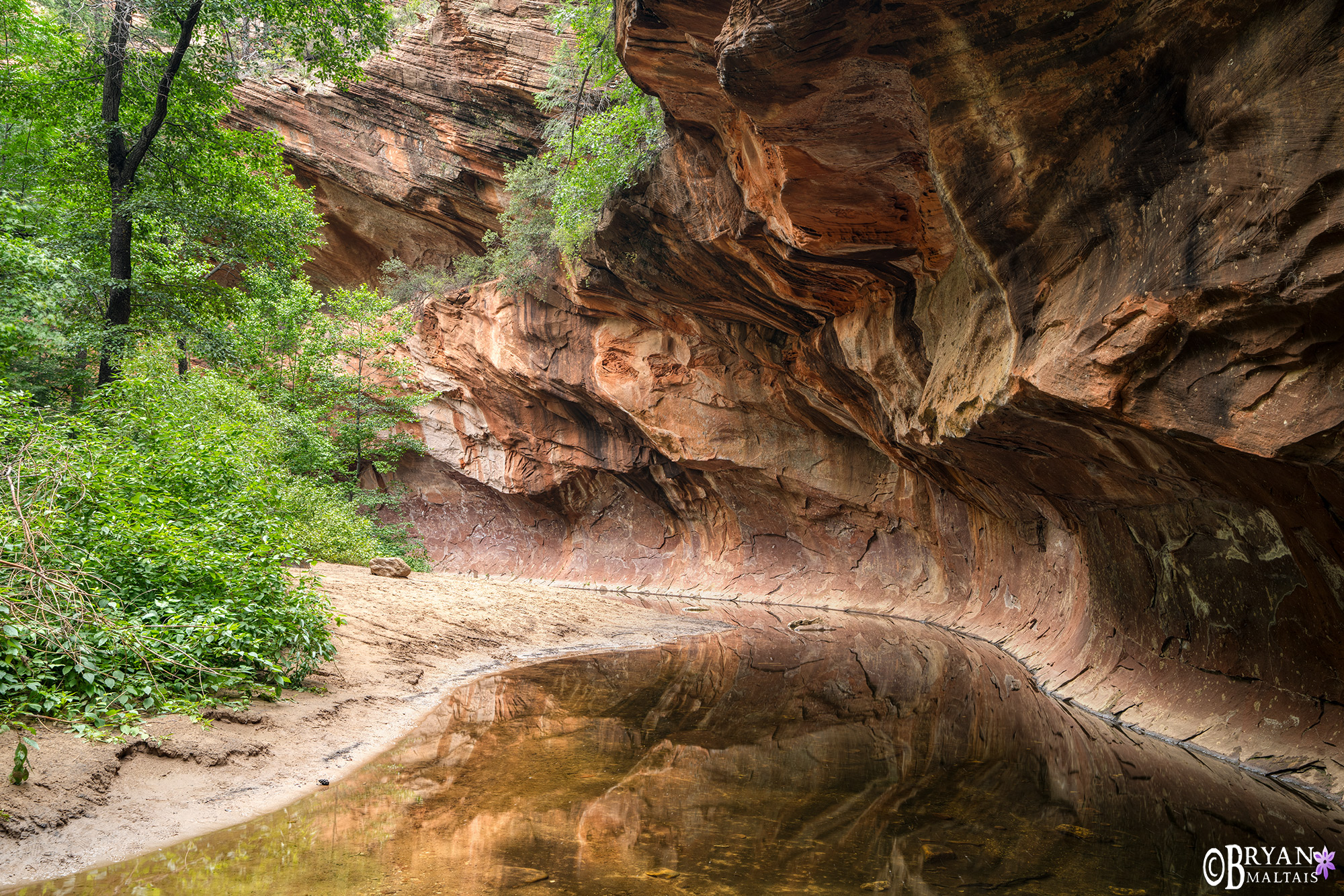 Oak Creek Canyon Subway Sedona az Photo Print