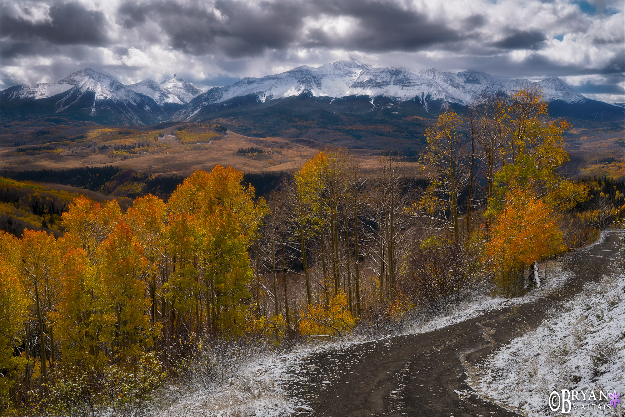 last dollar rd wilson peak snow telluride photo print