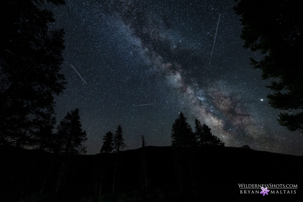 rocky mountain national park Persied meteor shower photography workshop