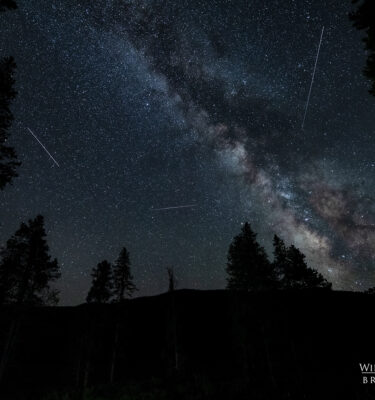 rocky mountain national park persied meteor shower photography workshop