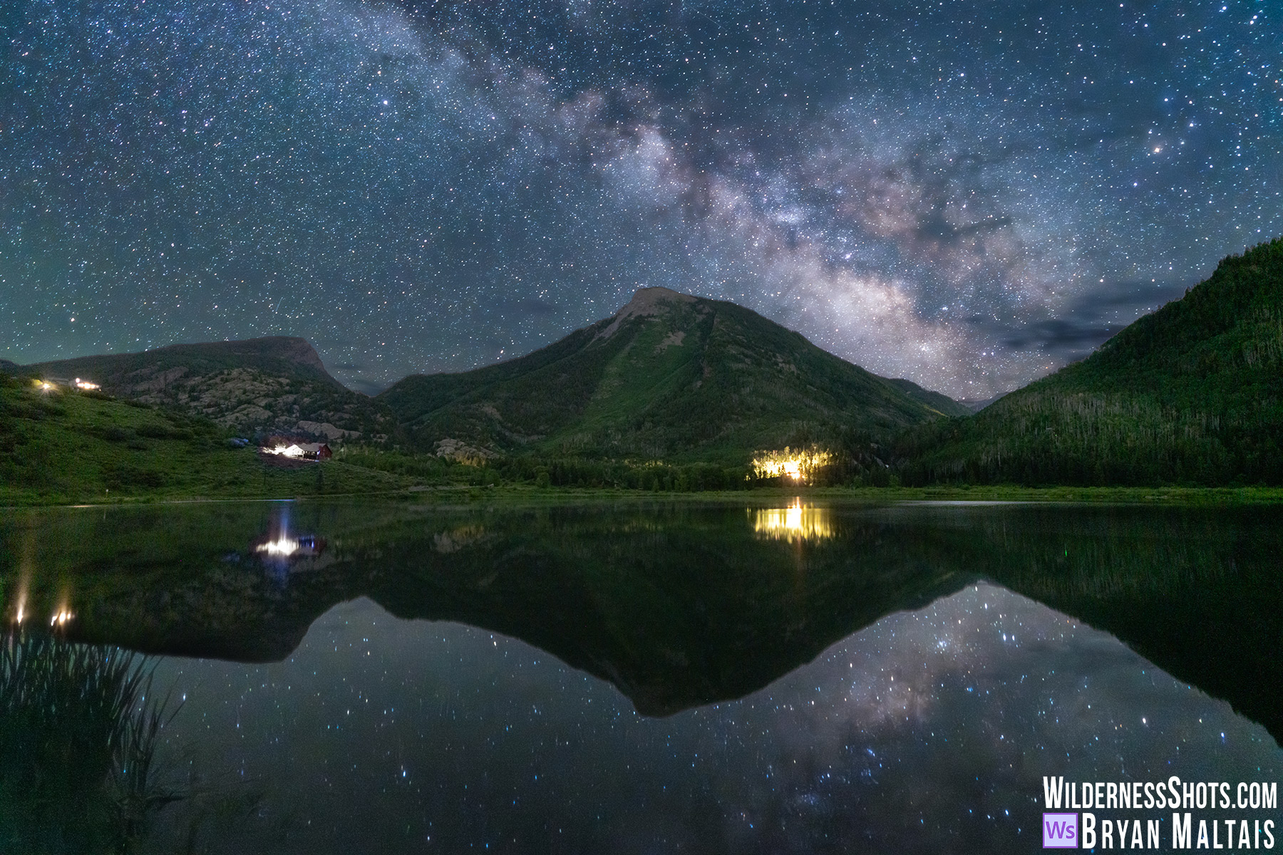 Beaver Lake Marble Colorado Milky Way