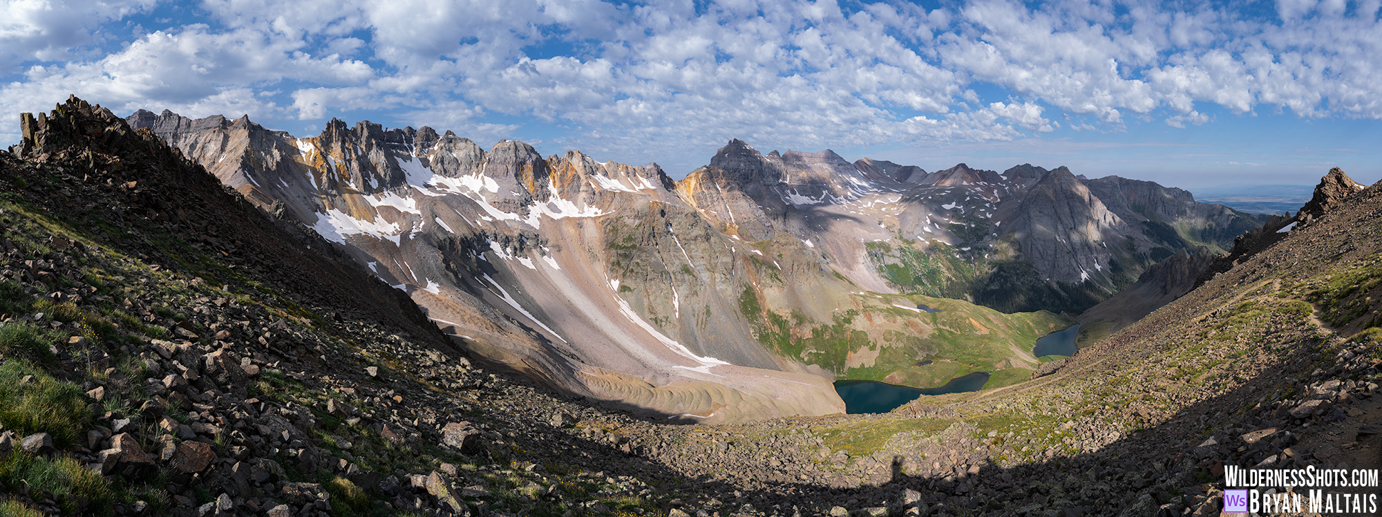 Blue Lakes Basin Panoramic