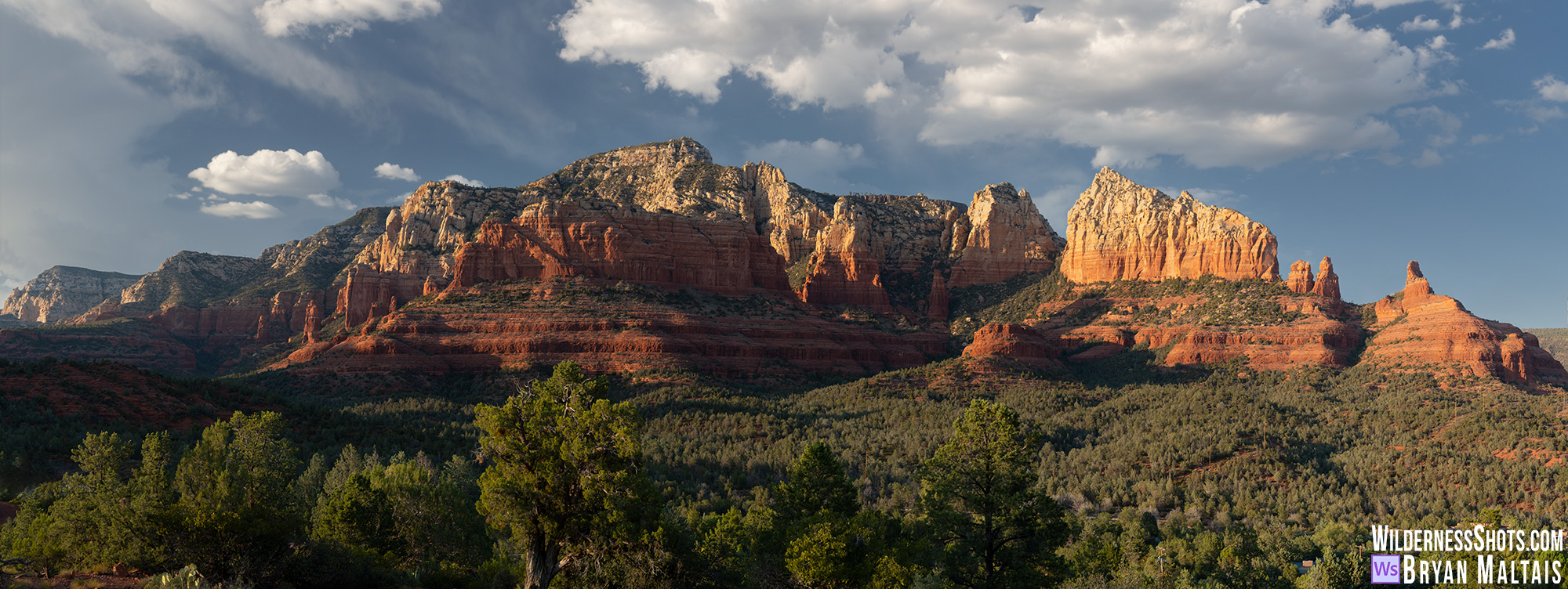 Schnebly HIll Panorama-Sedona , AZ