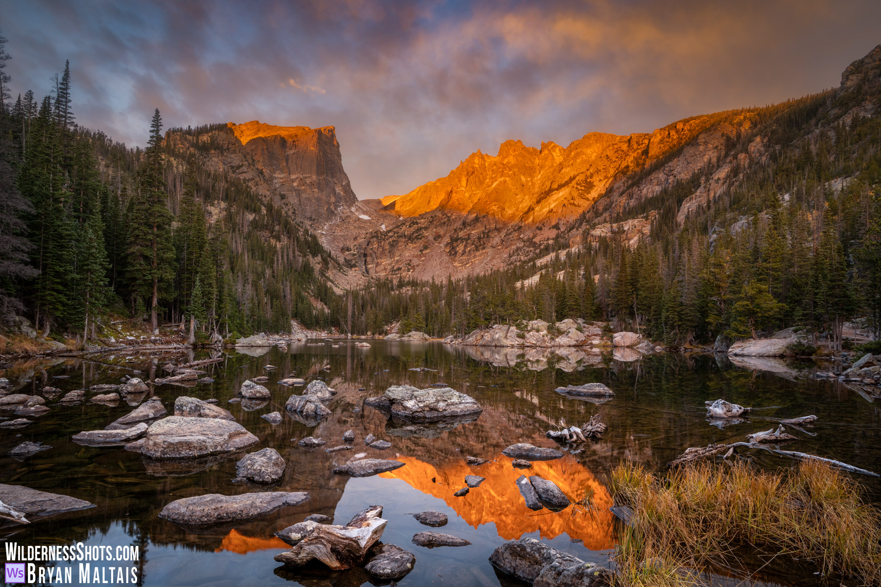 Dream-Lake-RMNP-sunrise-Colorado