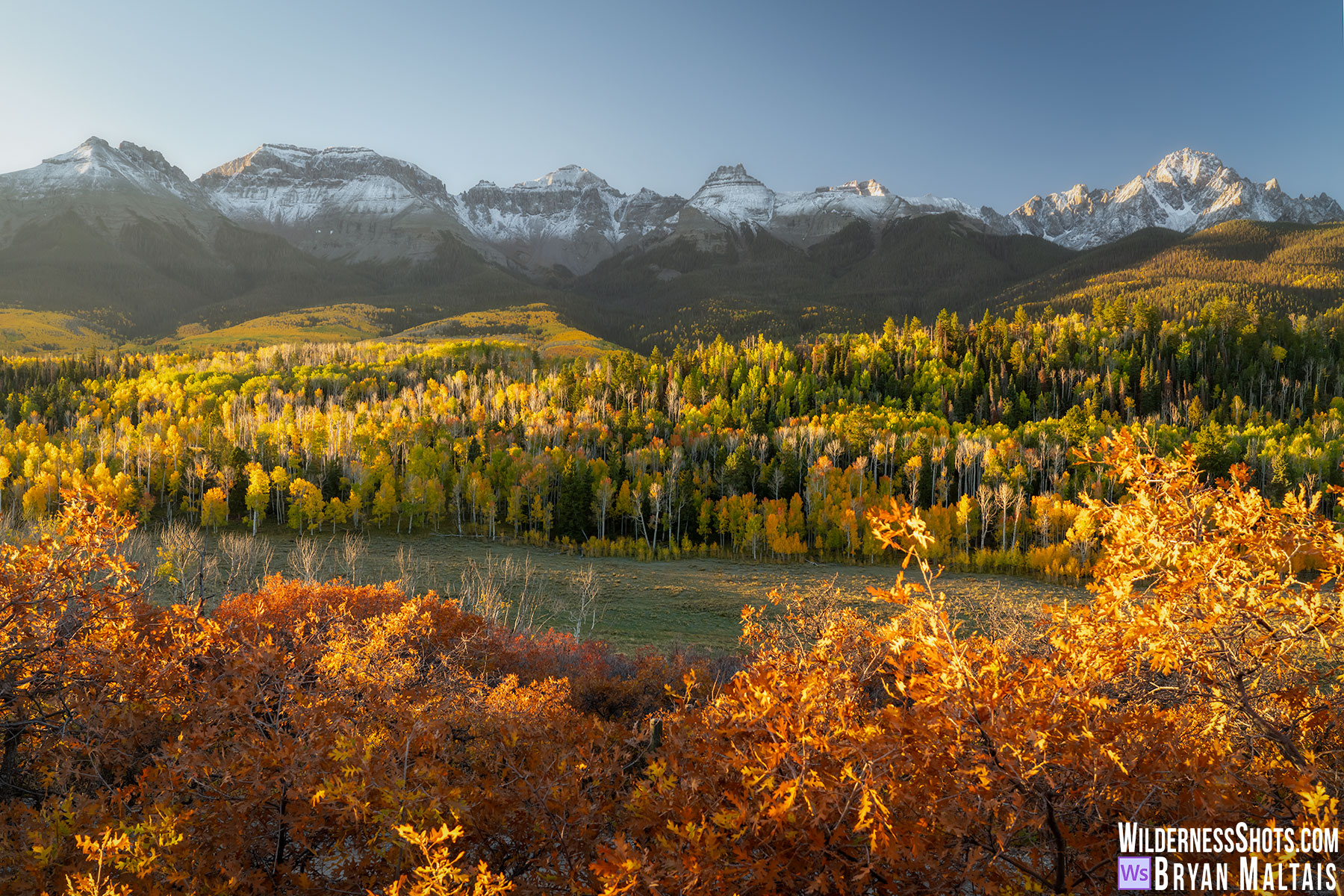 Sneffels-Range-Fall-Colors-Ridgway-Colorado