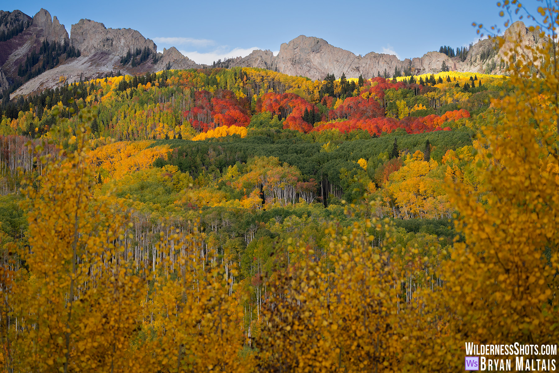 The Dyke Fall Colors Crested Butte Colorado