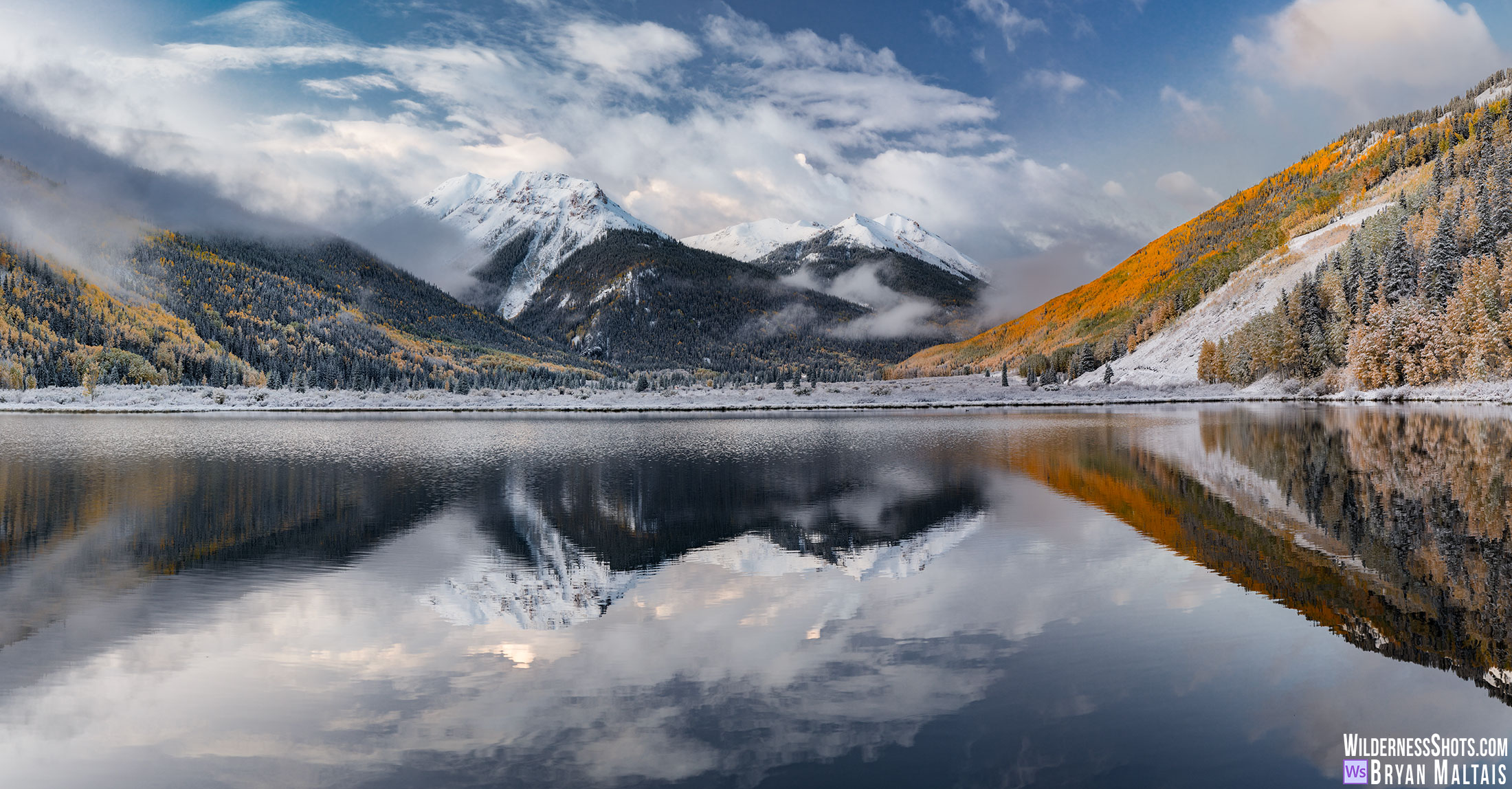 crystal-lake-snow-fall-colors-ouray-colorado-panorama-photo-print