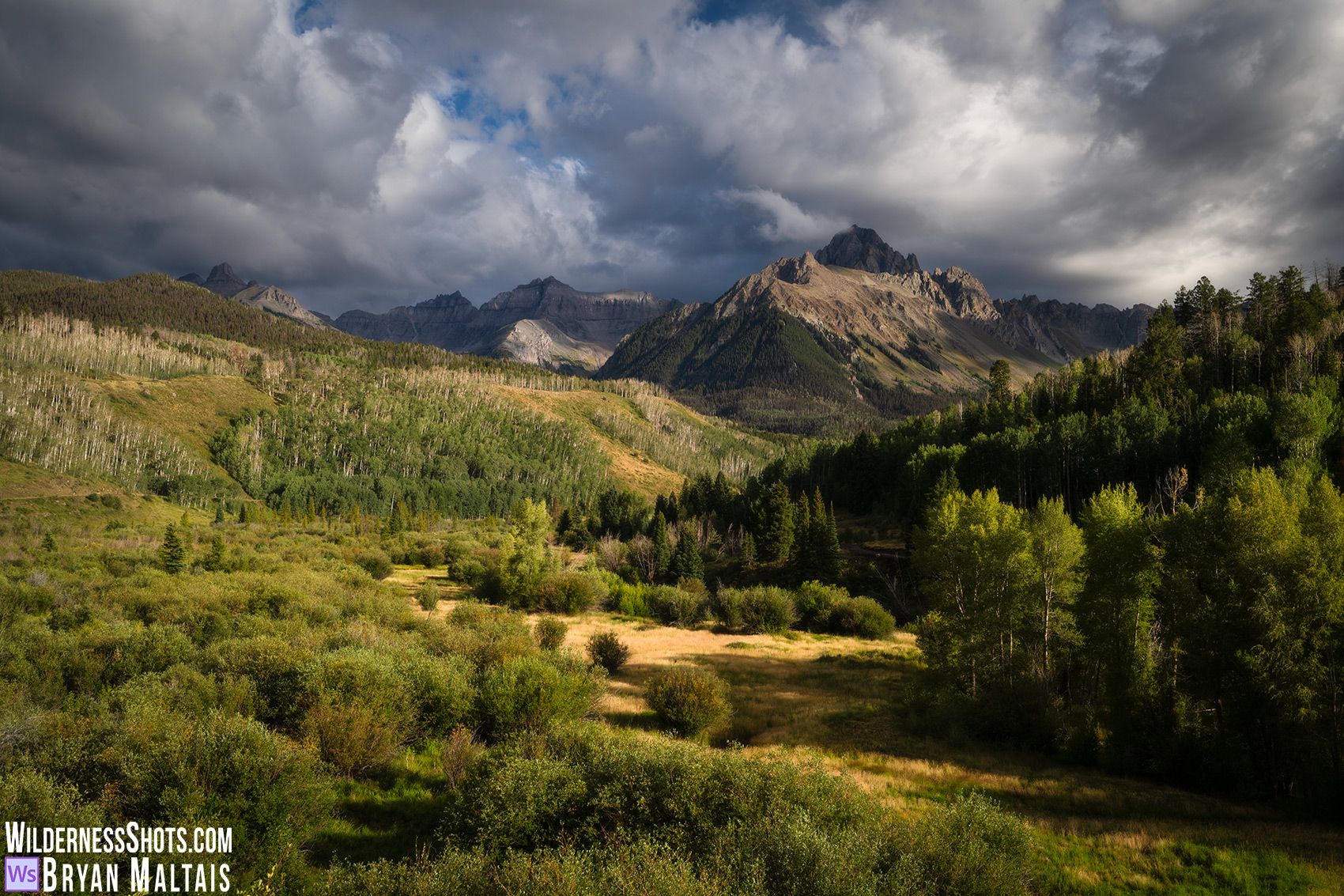 Mt. Sneffles Monsoon Clouds