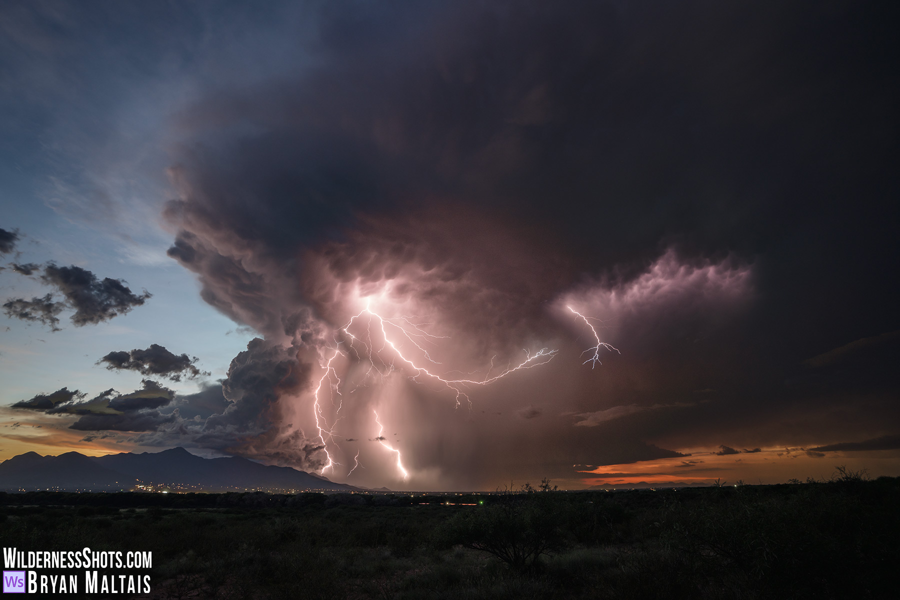 Sierra Vista Monsoon Lightning